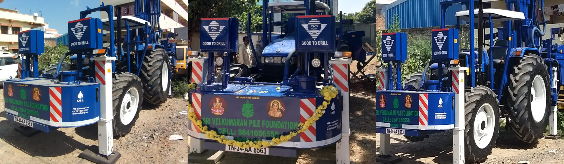 Sri Vel Kumaran Pile Foundation drilling rig